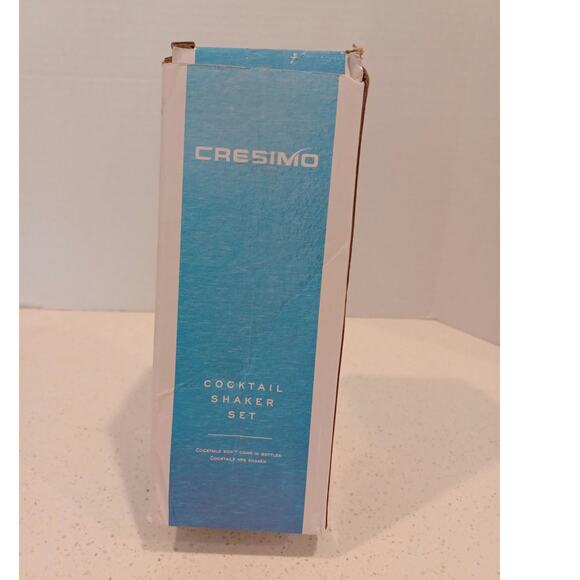New Open Box CRESIMO Cocktail Shaker Set - Picture 2 of 7
